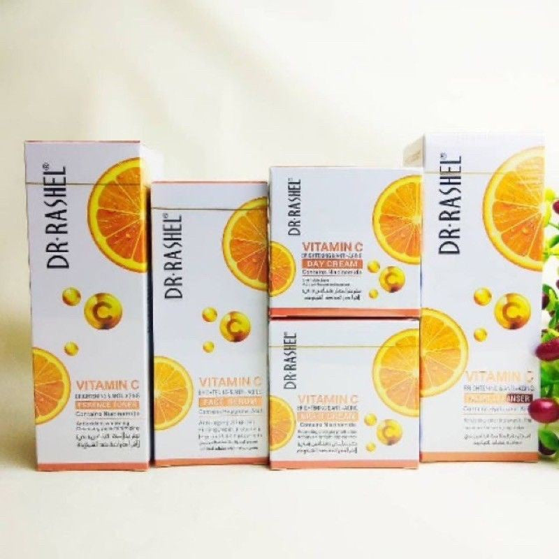 DR.RASHEL Vitamin C 3in1 Set Toner & Face Cream